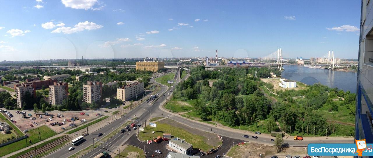 Обуховский проспект санкт петербург. Проспект Обуховской обороны вид из окна.